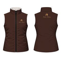 Personalized Reversible Quilted Equestrian Vest