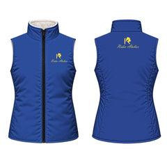 Personalized Reversible Quilted Equestrian Vest