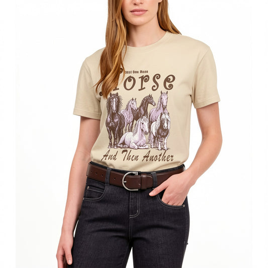 Rideratelier Just One More Horse Cotton T-Shirt