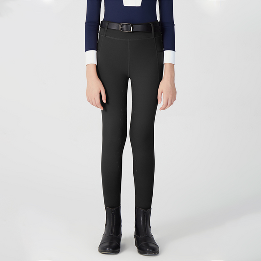 Premium Kids’ Equestrian Breeches | Diamond Silicone Grip Riding Pants