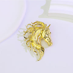 Equestrian Horse Head Brooch | Rider Atelier Logo Collection