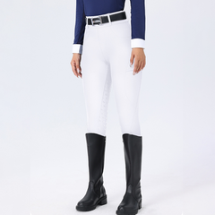 Women's Winter Fleece Lined Riding Breeches, Full Seat Silicone Grip Equestrian Pants for Cold Weather