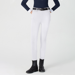 Premium Kids’ Equestrian Breeches | Silicone Full Seat Riding Pants for Young Riders