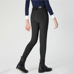 Premium Kids’ Equestrian Breeches | Diamond Silicone Grip Riding Pants