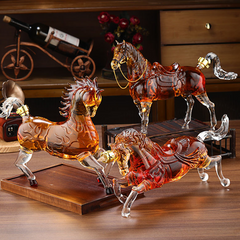 🐎 Equestrian Hand-Blown Horse Whiskey Decanter Collection