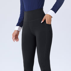 AuraGrip High-Waist Dot Grip Riding Tights