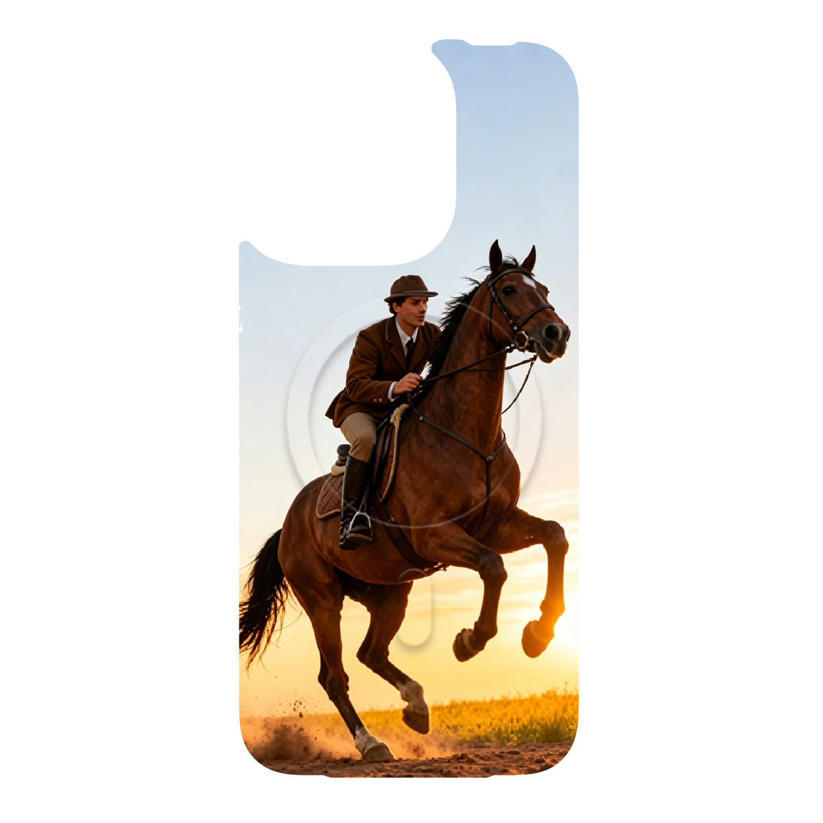 Custom Magnetic Phone Case – Upload Your Horse Photo | Snap & Swap Backplate