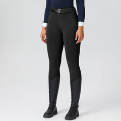 Professional Full-Leg "Horse-Motif" Silicone Grip Breeches