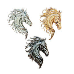 Equestrian Horse Head Brooch | Rider Atelier Logo Collection