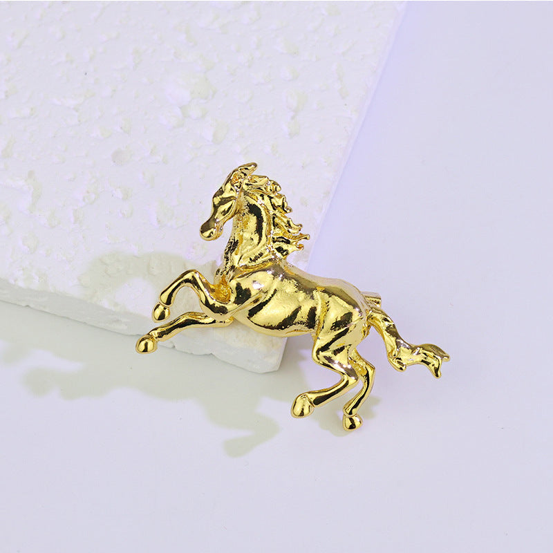 Galloping Horse Brooch | Rider Atelier Equestrian Collection