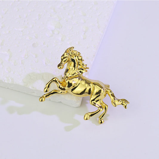 Galloping Horse Brooch | Rider Atelier Equestrian Collection