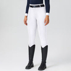 Professional Full-Leg "Horse-Motif" Silicone Grip Breeches
