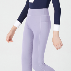 Premium Kids’ Equestrian Riding Tights | Silicone Knee Grip Horse Riding Leggings