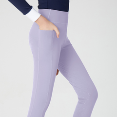 Premium Kids’ Equestrian Riding Tights | Silicone Knee Grip Horse Riding Leggings