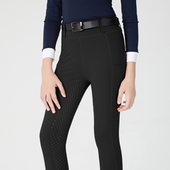 Premium Kids’ Equestrian Breeches | Silicone Full Seat Riding Pants for Young Riders