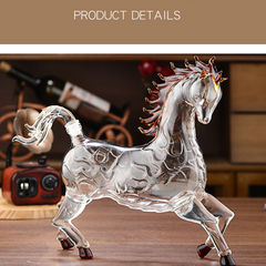 🐎 Equestrian Hand-Blown Horse Whiskey Decanter Collection