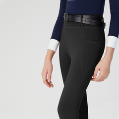 Premium Kids’ Equestrian Breeches | Diamond Silicone Grip Riding Pants