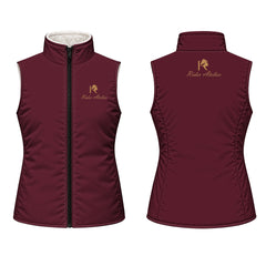 Personalized Reversible Quilted Equestrian Vest