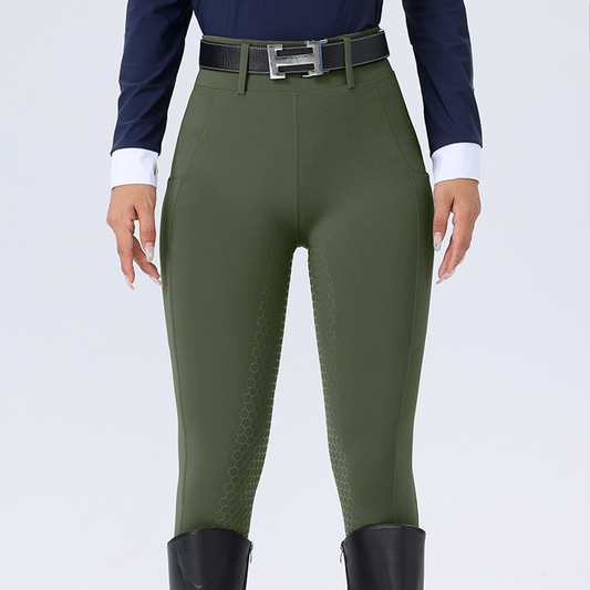 Equestrian Riding Breeches – Silicone Grip Full Seat
