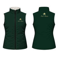Personalized Reversible Quilted Equestrian Vest
