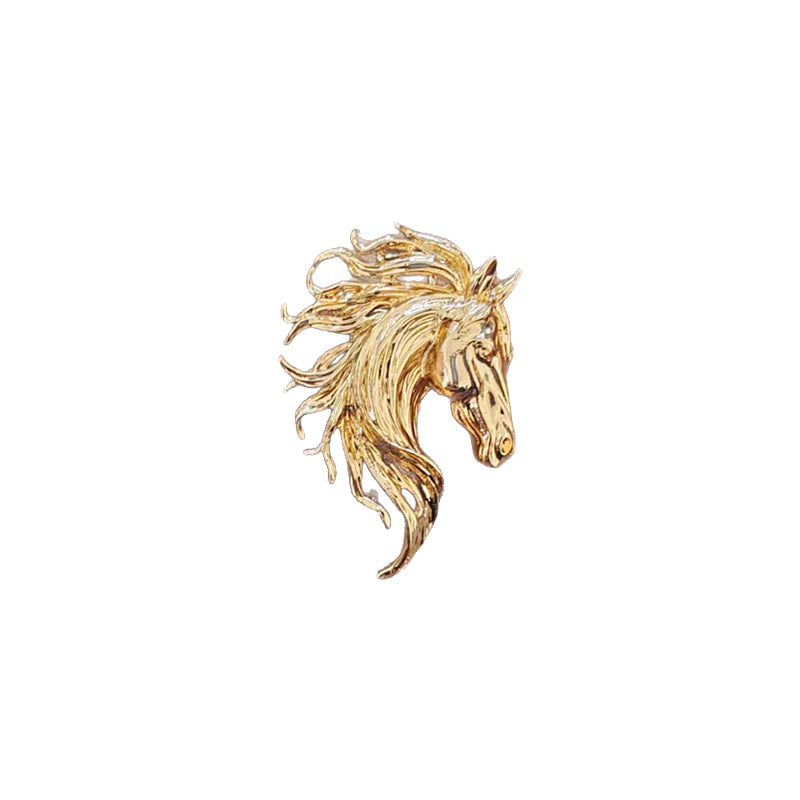 Equestrian Horse Head Brooch | Rider Atelier Logo Collection