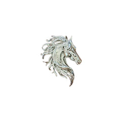 Equestrian Horse Head Brooch | Rider Atelier Logo Collection