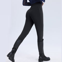 AuraGrip High-Waist Dot Grip Riding Tights